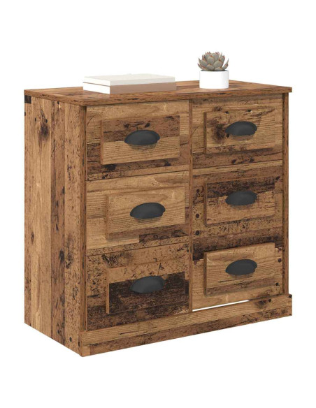 Credenza Legno vecchio 70 x 35,5 x 67,5 cm Legno multistrato