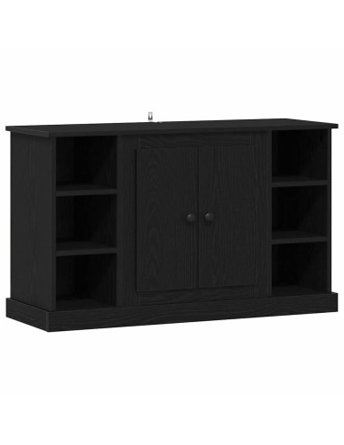 Credenza Rovere Nero 100 x 35,5 x 60 cm Legno multistrato