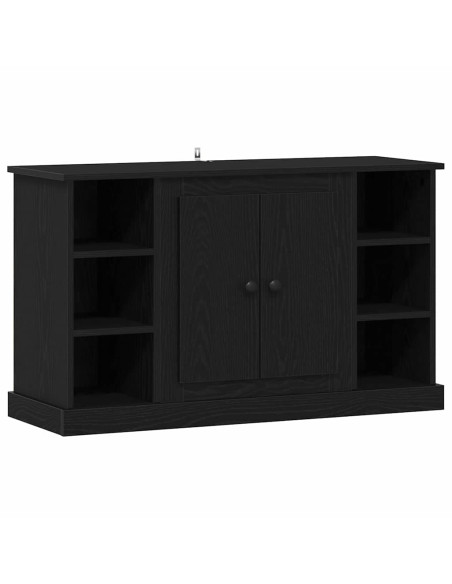 Credenza Rovere Nero 100 x 35,5 x 60 cm Legno multistrato