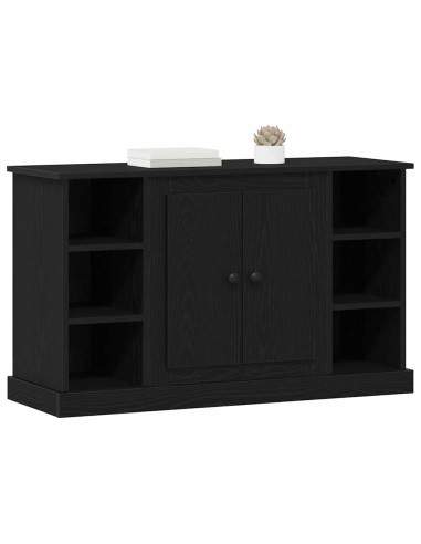 Credenza Rovere Nero 100 x 35,5 x 60 cm Legno multistrato