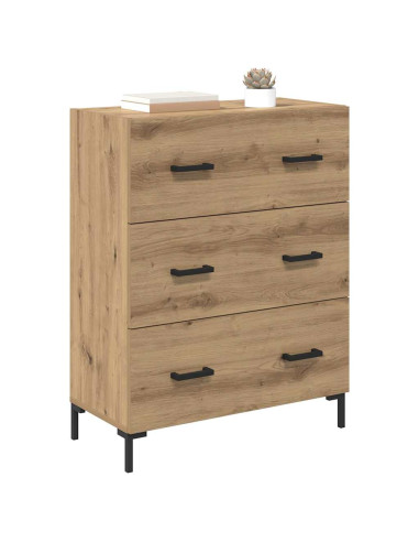 Credenza con cassetto Rovere artigianale 69,5 x 34 x 90 cm