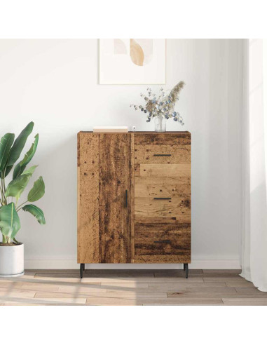 Credenza con cassetto Legno vecchio 69,5 x 34 x 90 cm