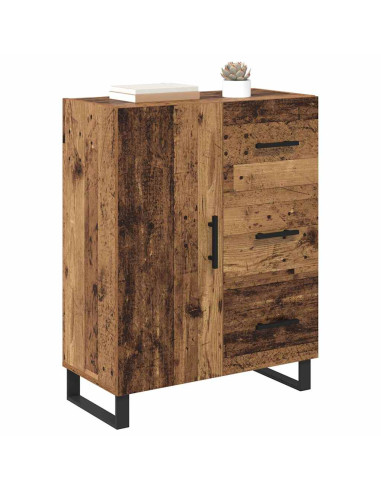 Credenza con cassetto Legno vecchio 69,5 x 34 x 90 cm