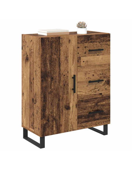 Credenza con cassetto Legno vecchio 69,5 x 34 x 90 cm