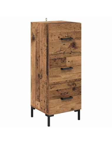 Credenza Legno vecchio 34,5 x 34 x 90 cm Legno multistrato