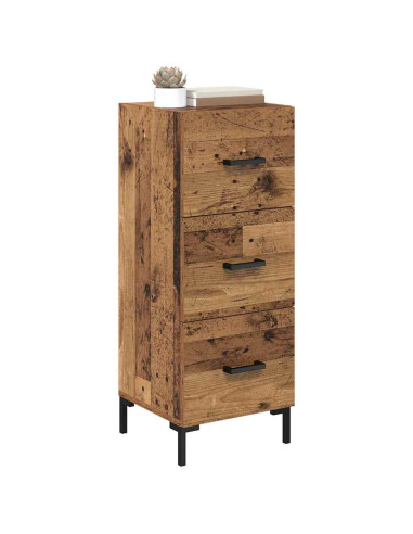 Credenza Legno vecchio 34,5 x 34 x 90 cm Legno multistrato