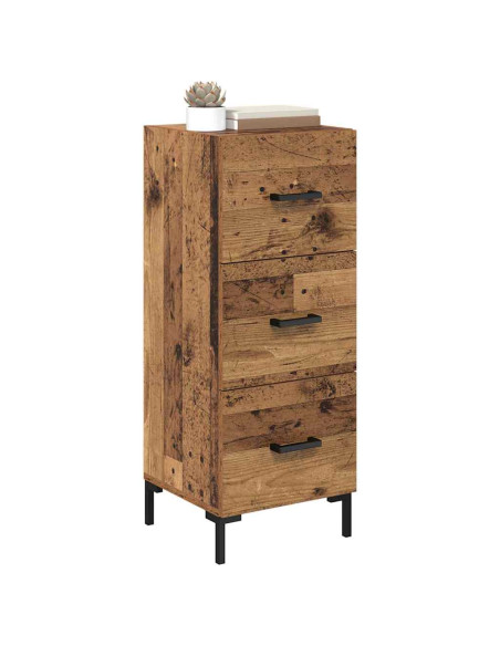 Credenza Legno vecchio 34,5 x 34 x 90 cm Legno multistrato