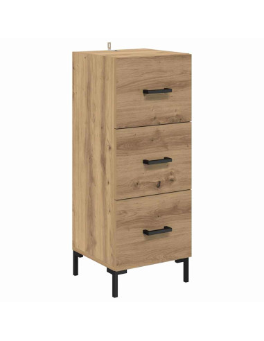 Credenza Rovere artigianale 34,5 x 34 x 90 cm Legno multistrato