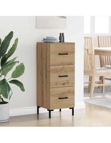 Credenza Rovere artigianale 34,5 x 34 x 90 cm Legno multistrato