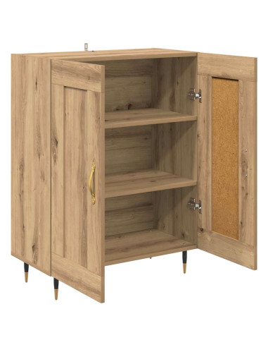 Credenza Rovere artigianale 69,5 x 34 x 90 cm Legno multistrato