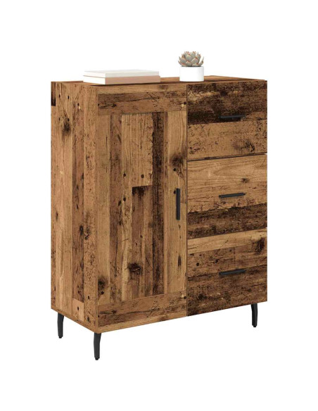 Credenza con cassetto Legno vecchio 69,5 x 34 x 90 cm