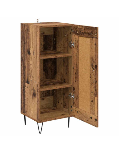 Credenza Legno vecchio 34,5 x 34 x 90 cm