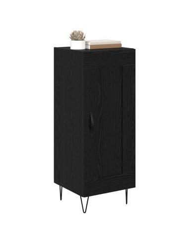Credenza Rovere Nero 34,5 x 34 x 90 cm