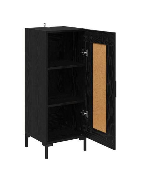 Credenza Olden Rovere Nero 34,5 x 34 x 90 cm