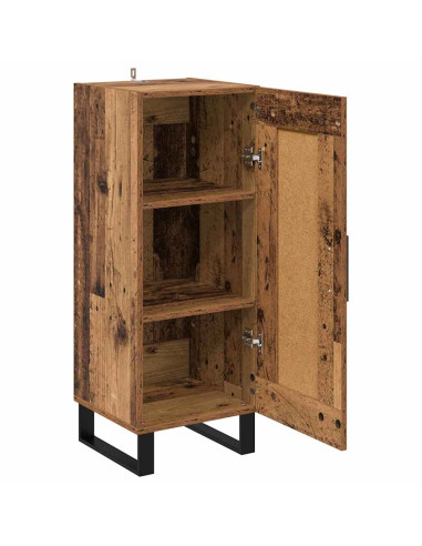 Credenza Legno vecchio 34,5 x 34 x 90 cm