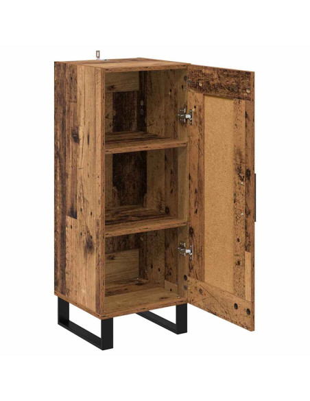 Credenza Legno vecchio 34,5 x 34 x 90 cm