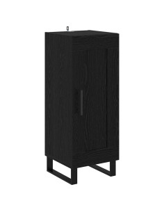 Credenza Rovere Nero 34,5 x 34 x 90 cm 2