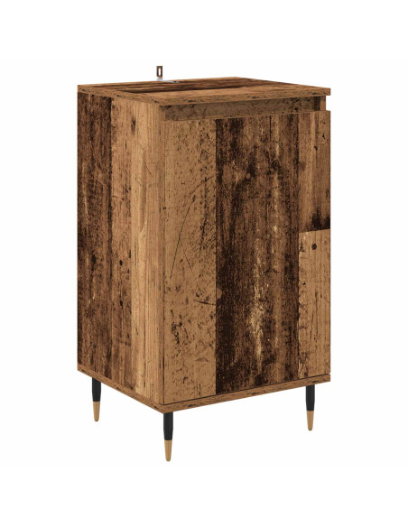 Credenza 2 pcs Legno vecchio 40 x 35 x 70 cm