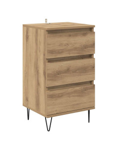 Credenza con cassetto Rovere artigianale 40 x 35 x 70 cm 2