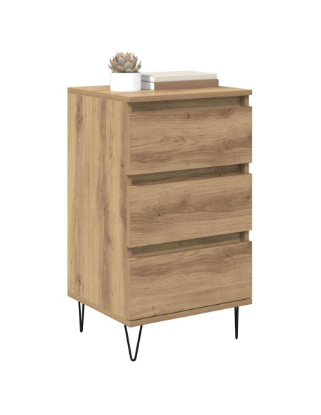 Credenza con cassetto Rovere artigianale 40 x 35 x 70 cm