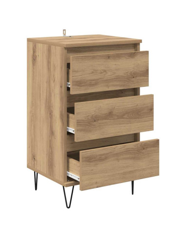 Credenza con cassetto Rovere artigianale 40 x 35 x 70 cm