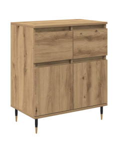 Credenza con cassetto Rovere artigianale 60 x 35 x 70 cm 2