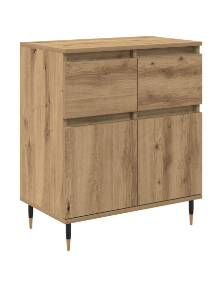 Credenza con cassetto Rovere artigianale 60 x 35 x 70 cm