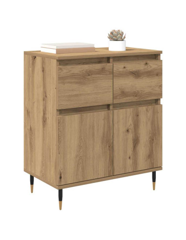 Credenza con cassetto Rovere artigianale 60 x 35 x 70 cm