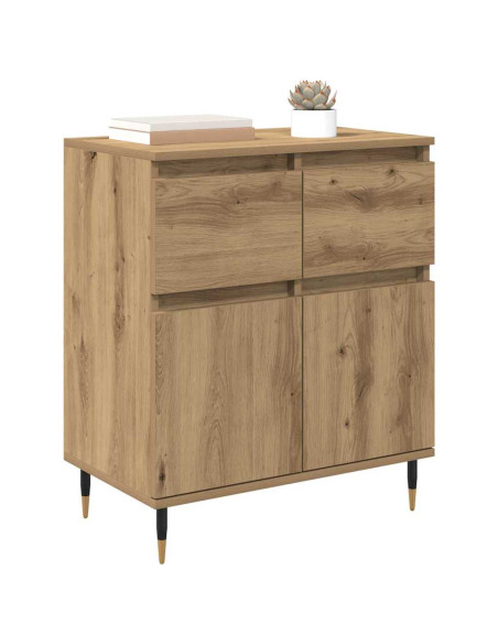 Credenza con cassetto Rovere artigianale 60 x 35 x 70 cm