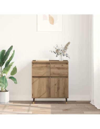 Credenza con cassetto Rovere artigianale 60 x 35 x 70 cm