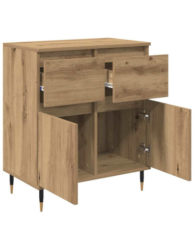 Credenza con cassetto Rovere artigianale 60 x 35 x 70 cm