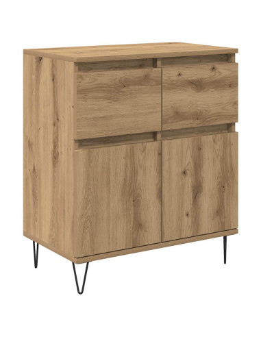 Credenza con cassetto Rovere artigianale 60 x 35 x 70 cm