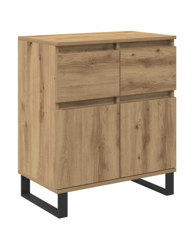 Credenza con cassetto Rovere artigianale 60 x 35 x 70 cm