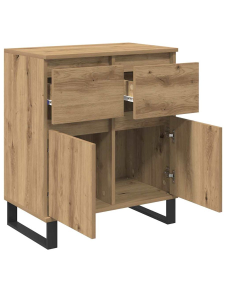 Credenza con cassetto Rovere artigianale 60 x 35 x 70 cm