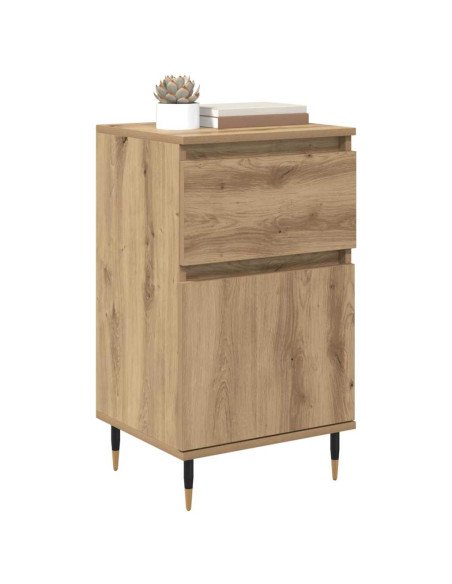 Credenza con cassetto Rovere artigianale 40 x 35 x 70 cm