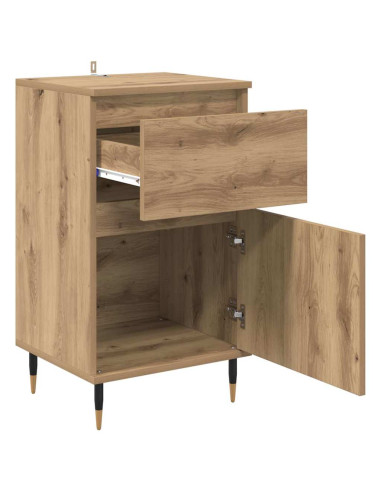 Credenza con cassetto Rovere artigianale 40 x 35 x 70 cm