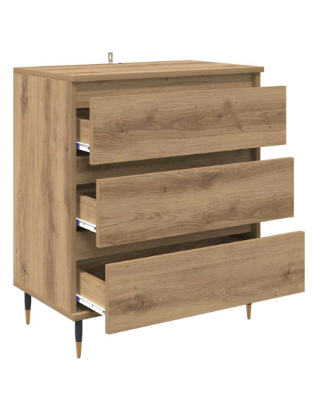 Credenza Rovere artigianale 60 x 35 x 70 cm Legno multistrato