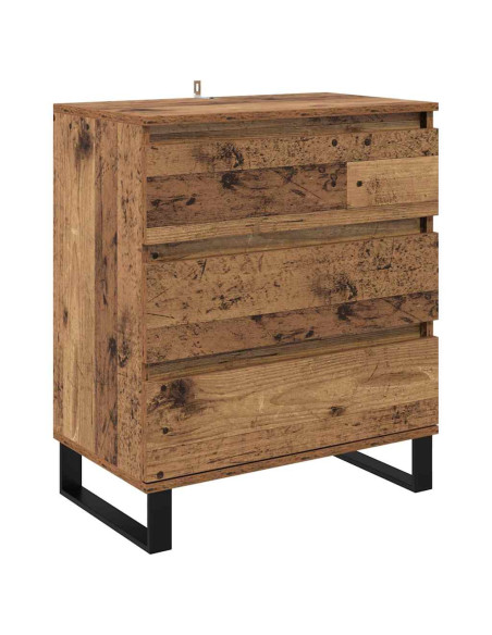 Credenza Legno vecchio 60 x 35 x 70 cm Legno multistrato