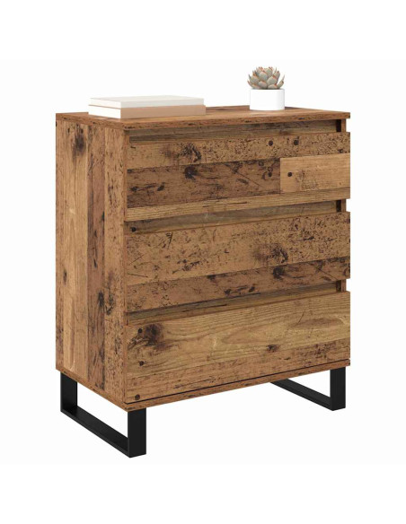 Credenza Legno vecchio 60 x 35 x 70 cm Legno multistrato