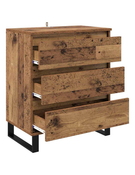 Credenza Legno vecchio 60 x 35 x 70 cm Legno multistrato