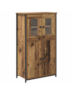 Credenza Legno vecchio 62 x 32 x 106,5 cm Legno multistrato 2