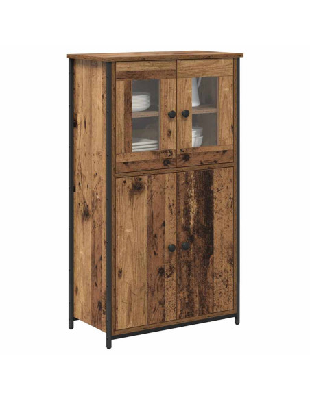 Credenza Legno vecchio 62 x 32 x 106,5 cm Legno multistrato