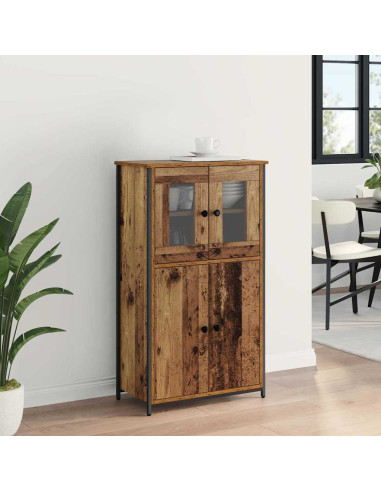 Credenza Legno vecchio 62 x 32 x 106,5 cm Legno multistrato