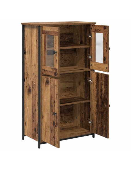 Credenza Legno vecchio 62 x 32 x 106,5 cm Legno multistrato