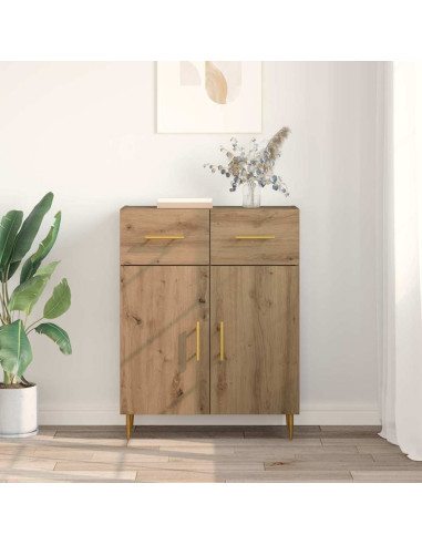 Credenza Rovere artigianale 69,5 x 34 x 90 cm Legno multistrato