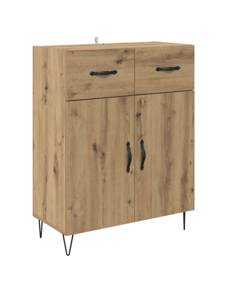 Credenza Rovere artigianale 69,5 x 34 x 90 cm Legno multistrato