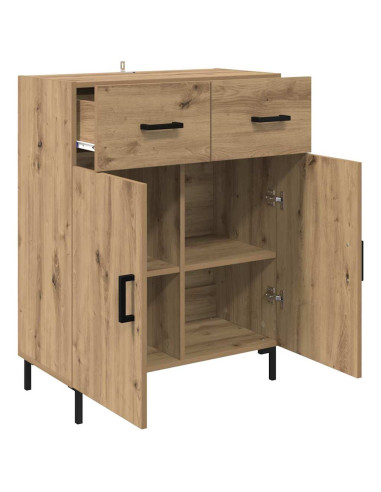 Credenza Rovere artigianale 69,5 x 34 x 90 cm Legno multistrato