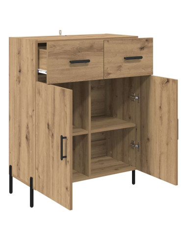 Credenza Rovere artigianale 69,5 x 34 x 90 cm Legno multistrato