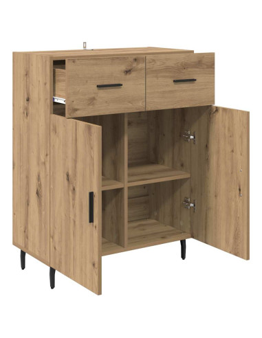 Credenza Rovere artigianale 69,5 x 34 x 90 cm Legno multistrato