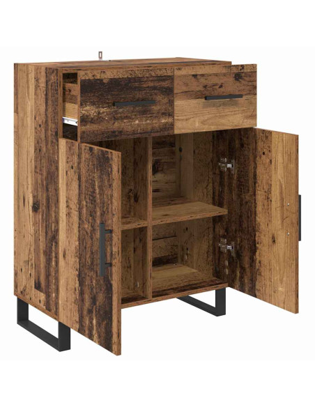 Credenza Legno vecchio 69,5 x 34 x 90 cm Legno multistrato
